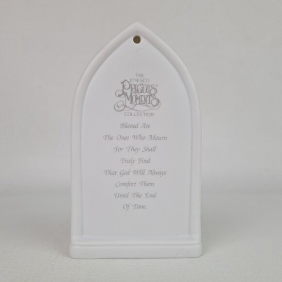 Precious Moments 523380 "Blessed Are They That Mourn" Porcelain Figurine Vntg - Picture 3 of 6